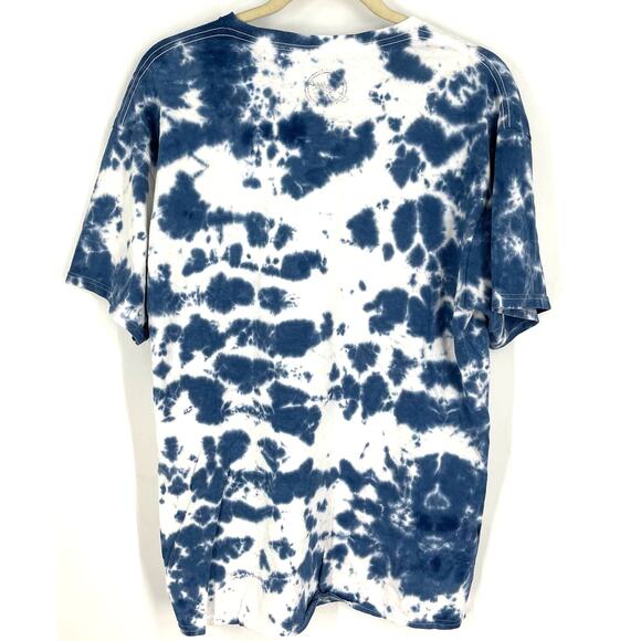 Selena Queen Of Cumbia Portrait Tie Dye T-Shirt Blue Size Large NWOT - Picture 2 of 5